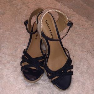 Lucky Brand Espadrille Wedge Sandals